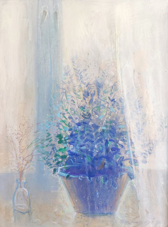 Flowers on the window