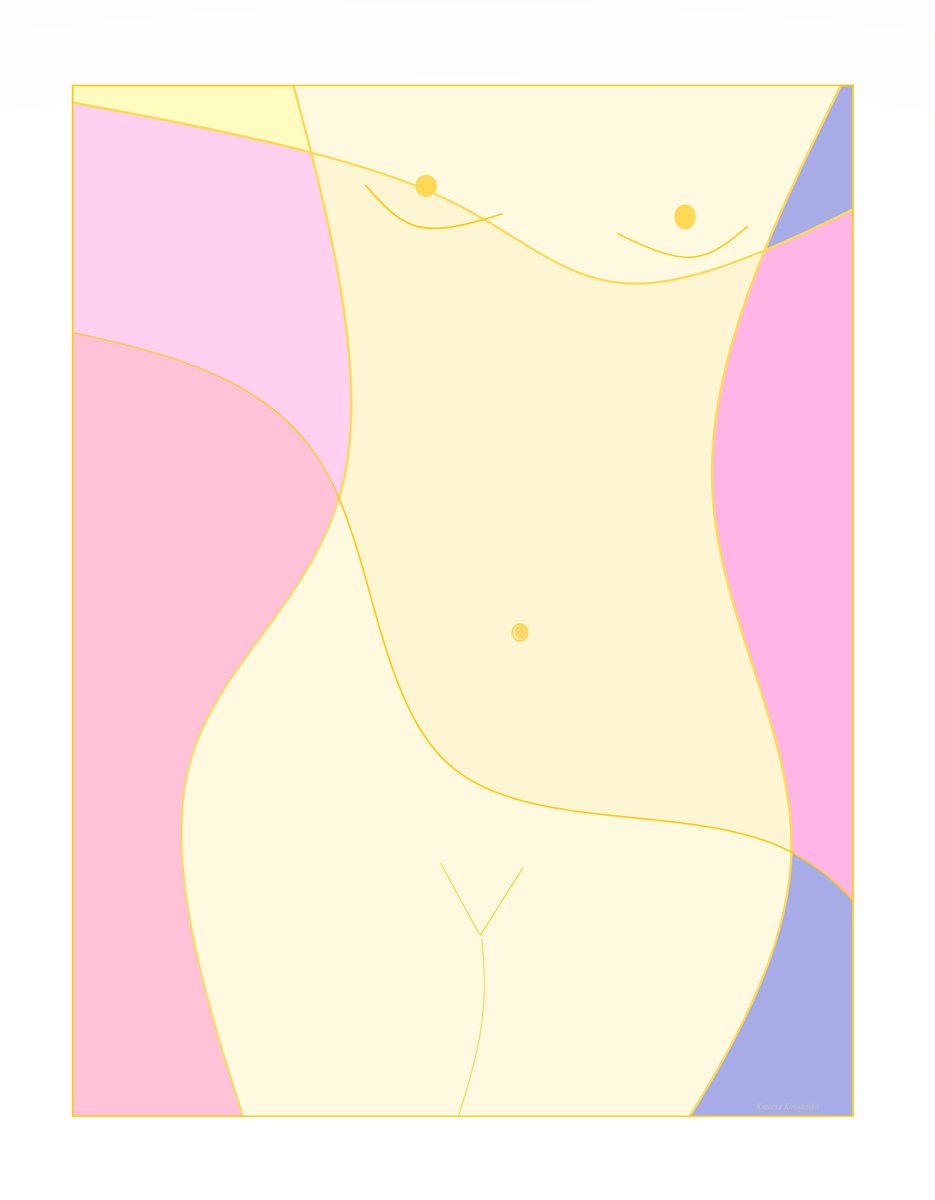 *Nude* #3 by Kseniya Kovalenko