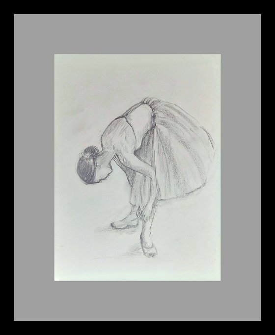 Set of Ballerina  sketches 21 and 22