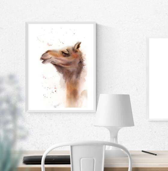 camel portrait