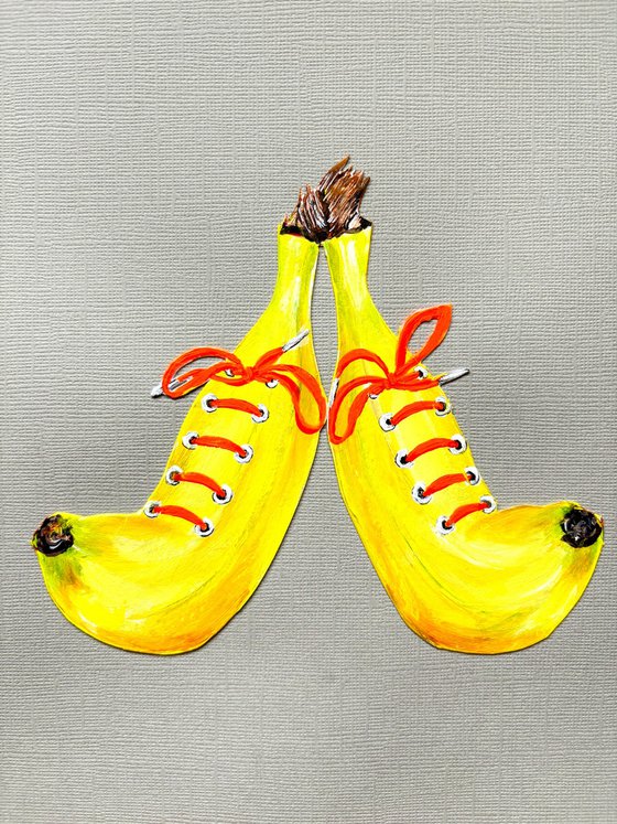 Banana sneakers