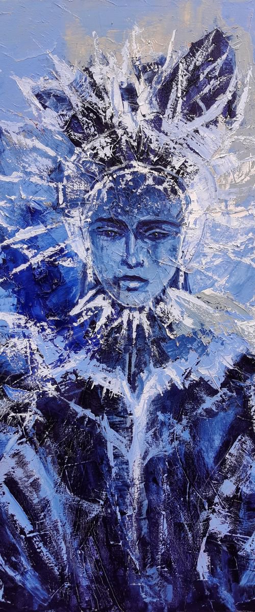 Snezhana  60x80cm by Tigran Mamikonyan