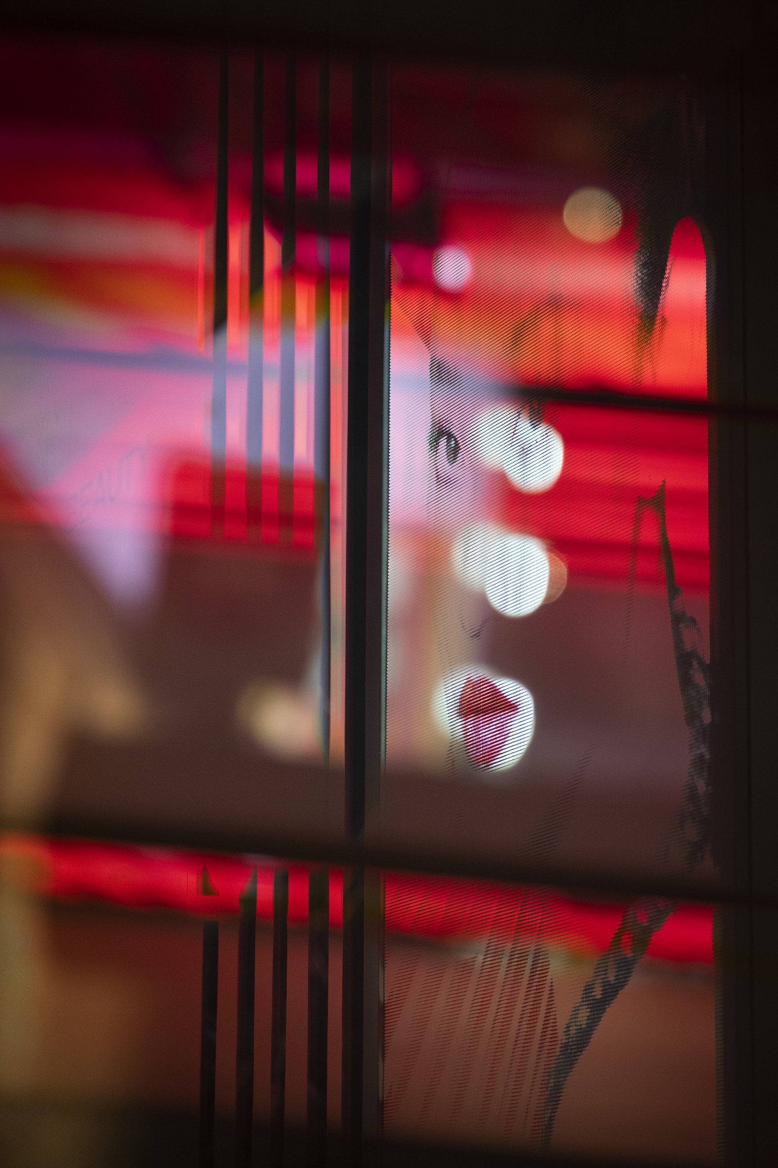 Urban And Pop Portrait Photograph By Sergio Capuzzimati, 16 X 24", Dark Secrets, Original Artwork