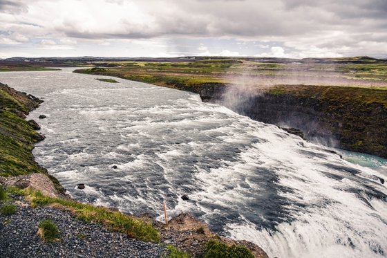 RAPID GULFOSS WATERFALL