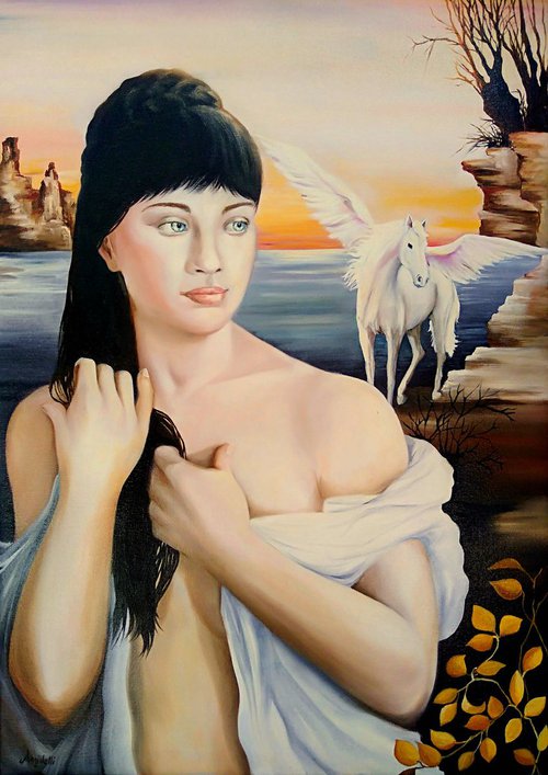 The island of Pegasus by Anna Rita Angiolelli