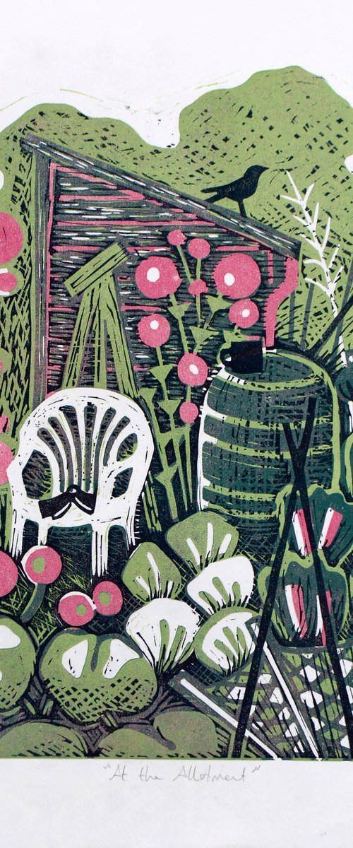 At the Allotment by Melissa Birch