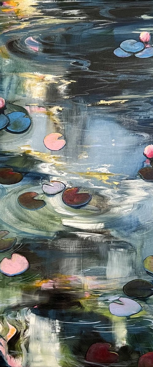 Happy At The Pond 9 by Sandra Gebhardt-Hoepfner