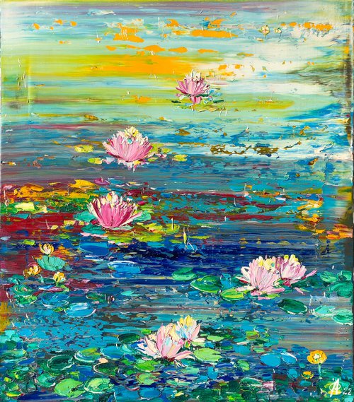 Morning lilies by Svitlana Andriichenko