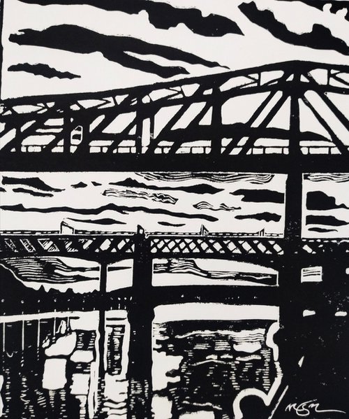 'Bridges over the Tyne' by Mark Murphy