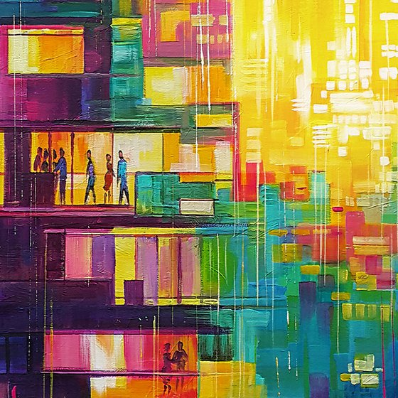 Sunset in the City