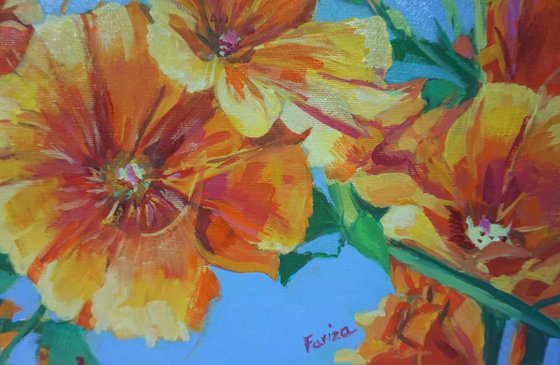 Yellow flowers