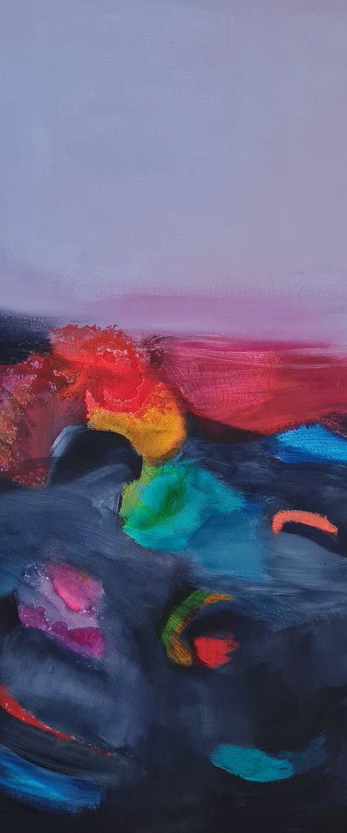 Night Flowers by Wioletta Gancarz
