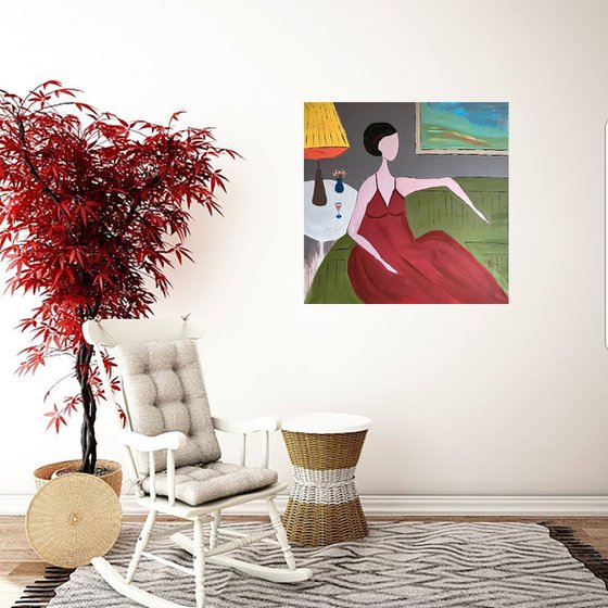 Woman Original Painting