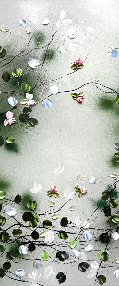 Roses in Grey Cloud by Anastassia Skopp