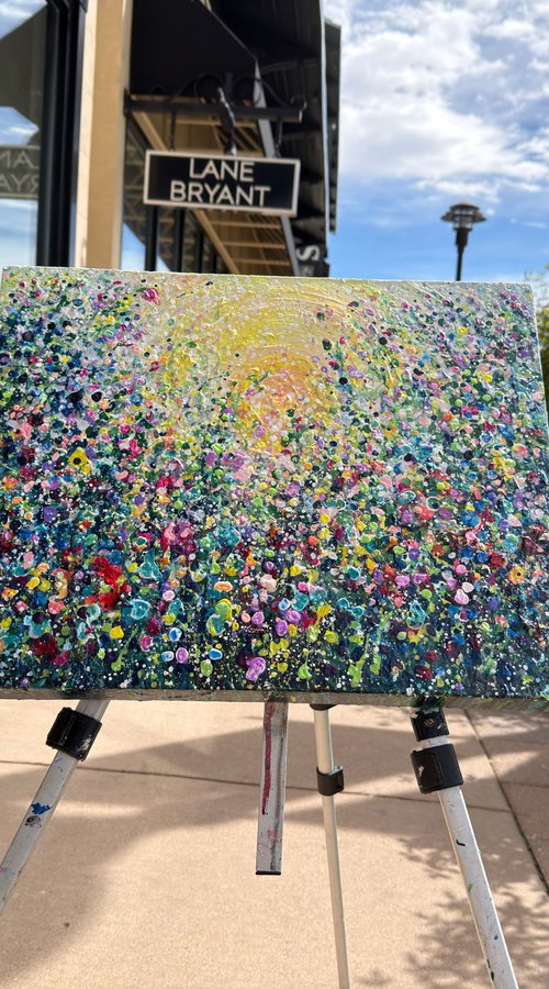 The Day Sang in Color by Lena Owens at OLena Art