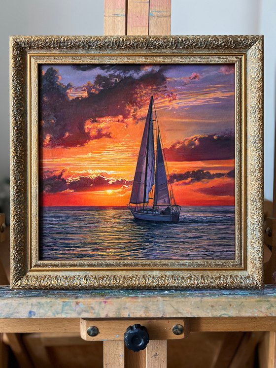 Through the Flames of Sunset