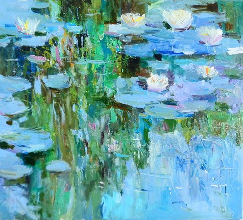 "Water lilies" by Yehor Dulin