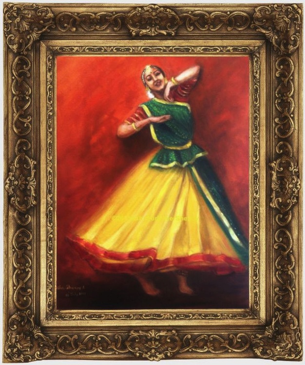 Indian Dancer Kathak Dancer Radha S Joyful Da Artfinder