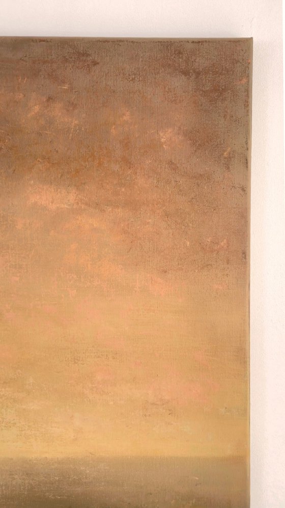 Zero Dawn, minimalist seascape