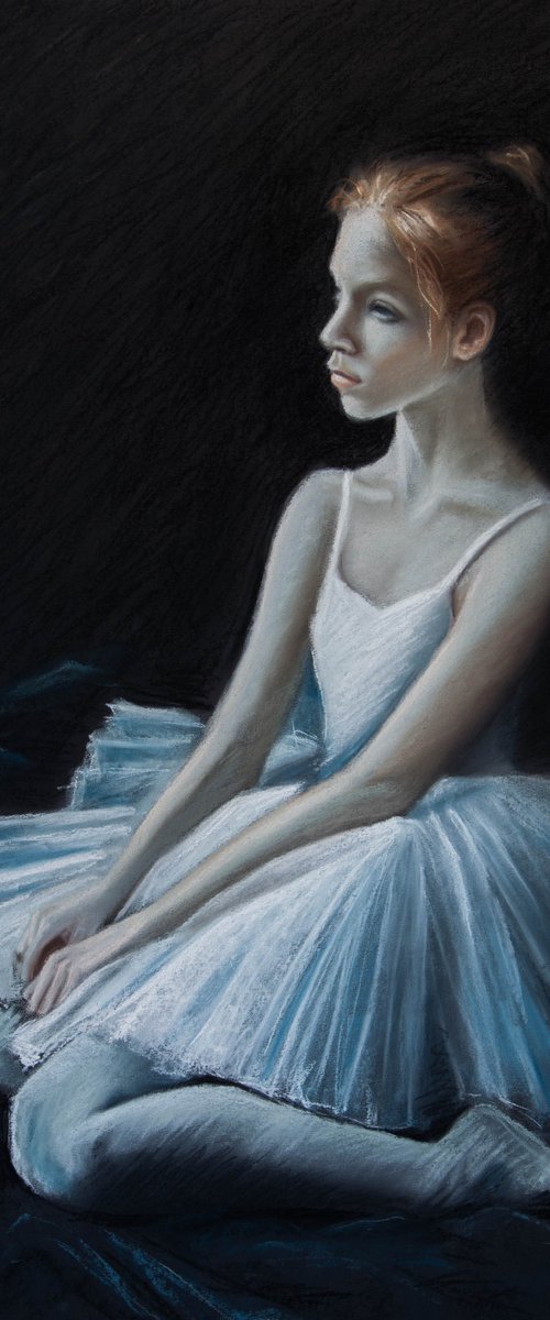 Ballet dancer by Inna Medvedeva