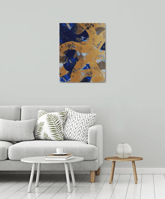Path of truth - abstract painting , abstraction art