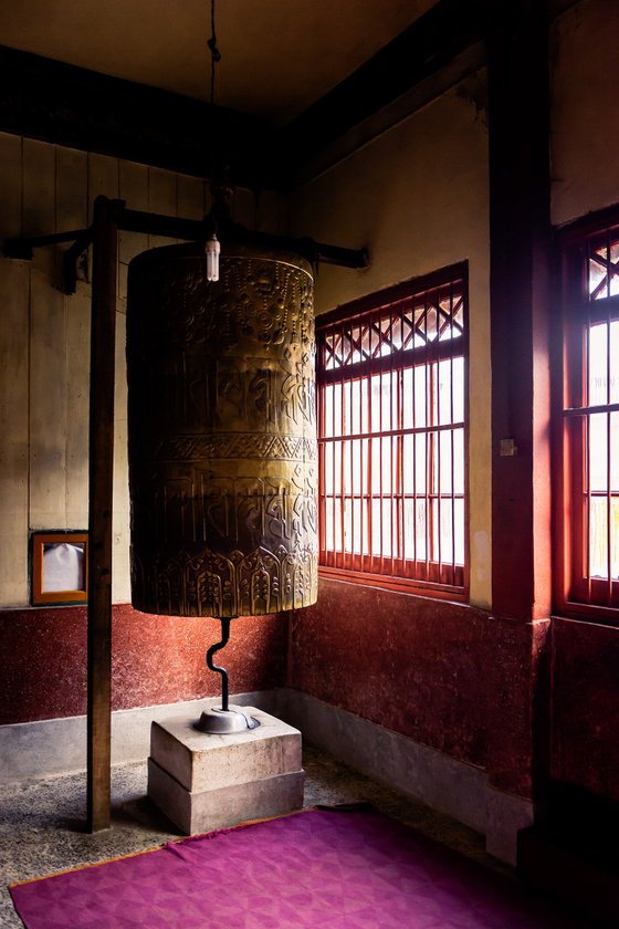 Dunggon Samten Choling Gompa Prayer Wheel