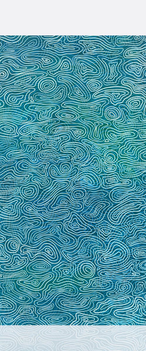 Water Ripples Study III by Jennifer Bell