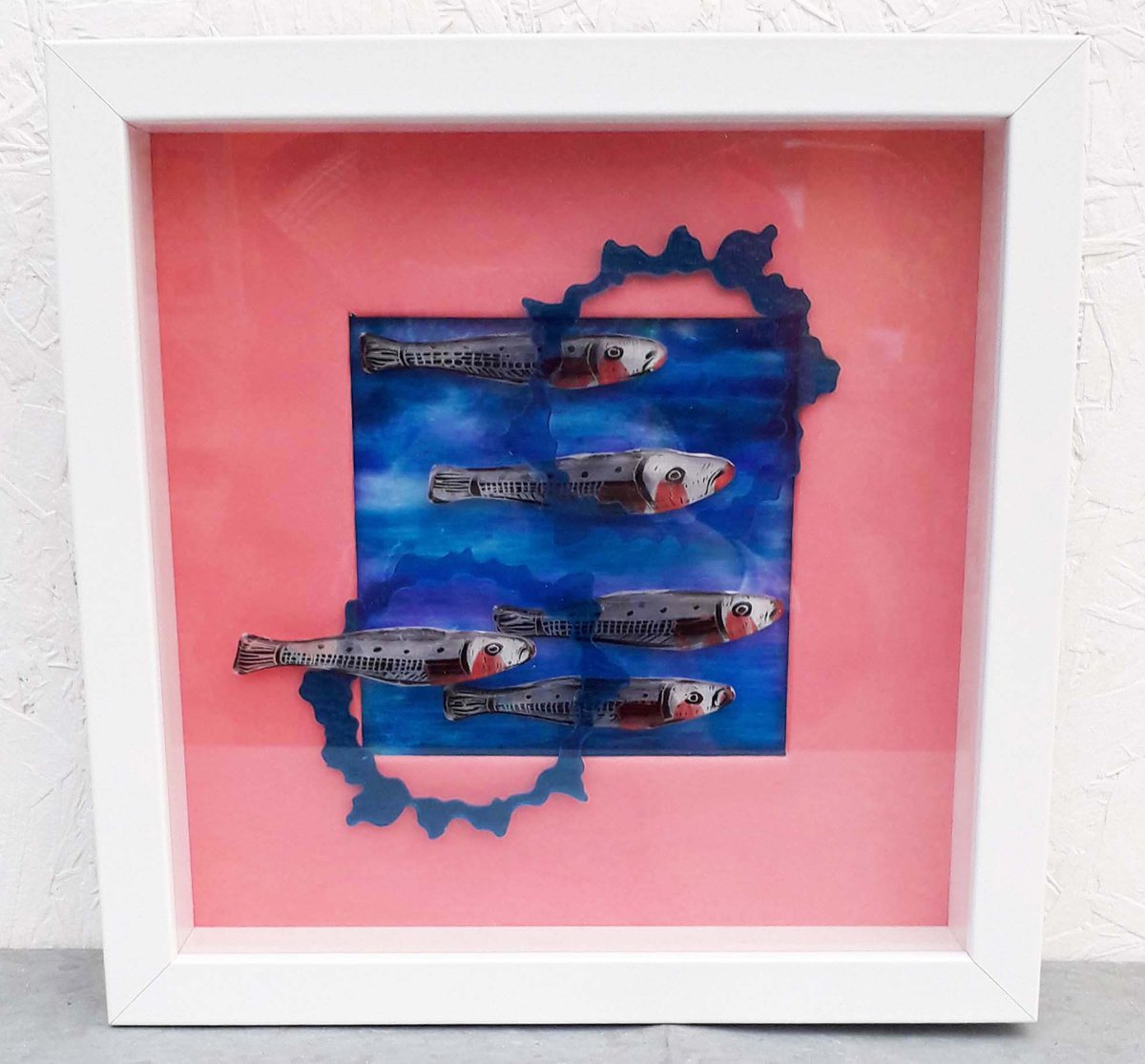 Swimming in Circles Sculpture by Susan Purser Hope Artfinder