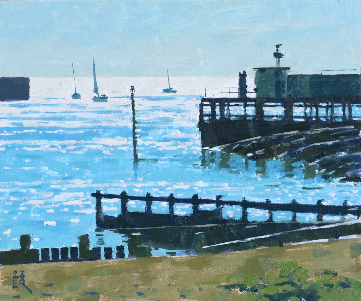 Midday Light, Shoreham Harbour by Elliot Roworth