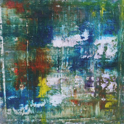Storm of Colors #3  (60x60cm) by Toni Cruz