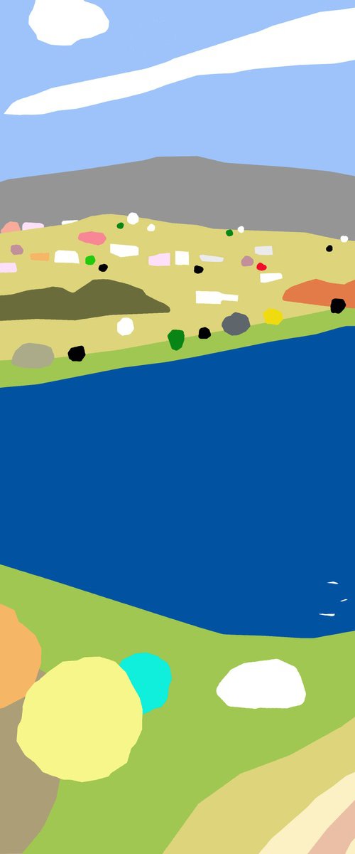 The lake of Doniños by Alejos