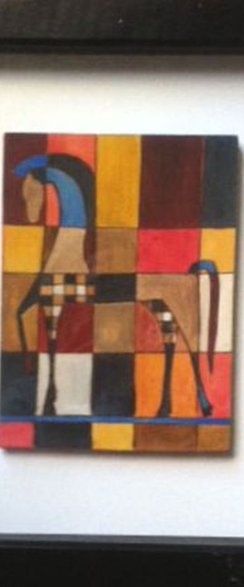 Abstract Horse by Paul Simon Hughes