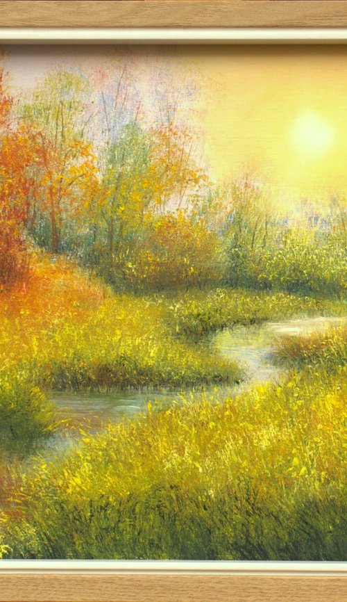 Golden autumn by Ludmilla Ukrow