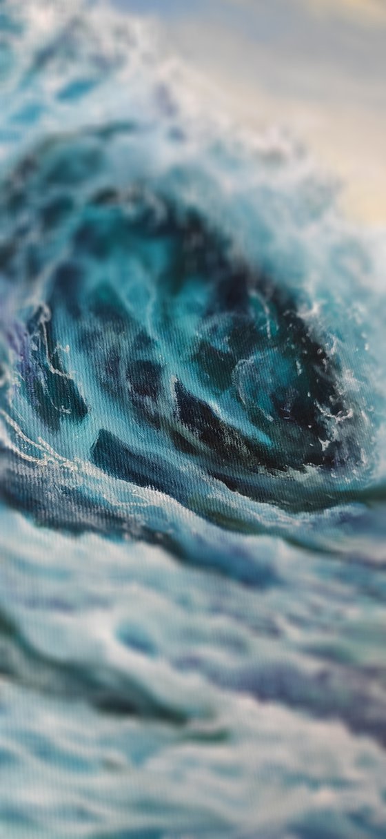 La carezza di un mare agitato - ocean wave