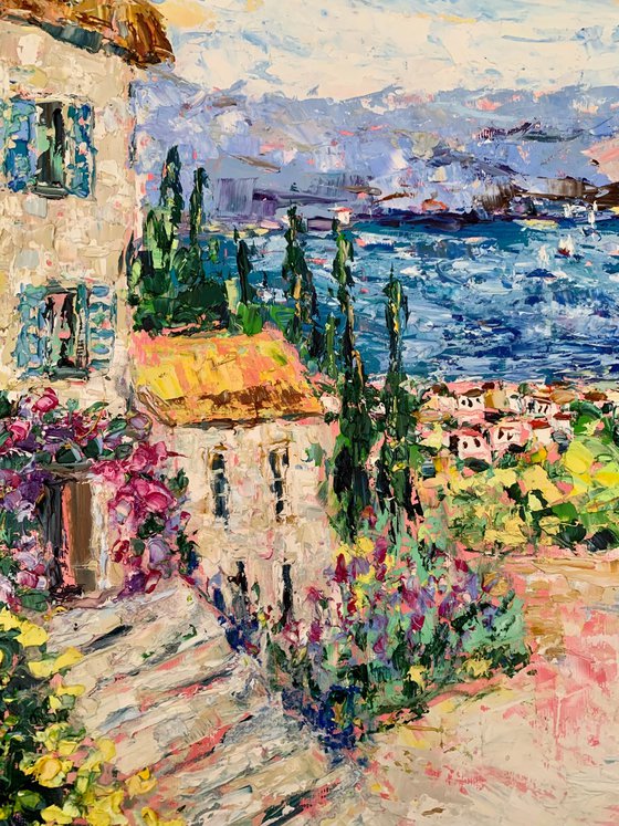 Italian Riviera landscape