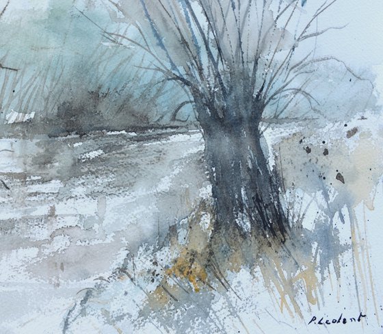 Willows  -watercolor