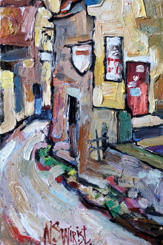 "On a Street in Beynac-et-Cazenac"