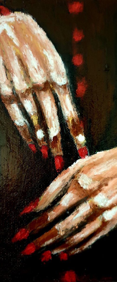 Red Handed No 2 by Leezee Lee ( Georgiana L. Nicolae)