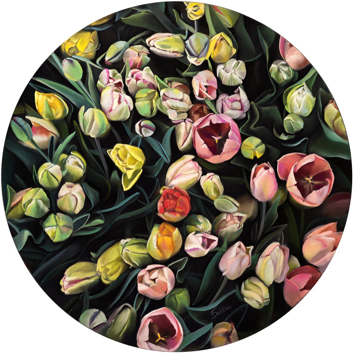 Tulip Carpet by Oxana Babkina