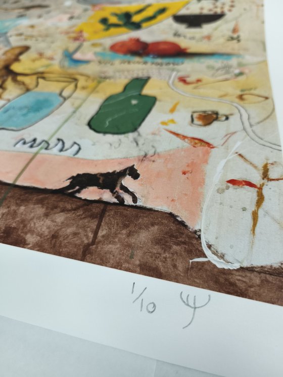 Walking down the track