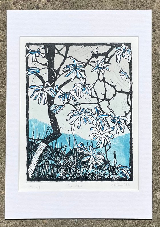 The Melt Linocut