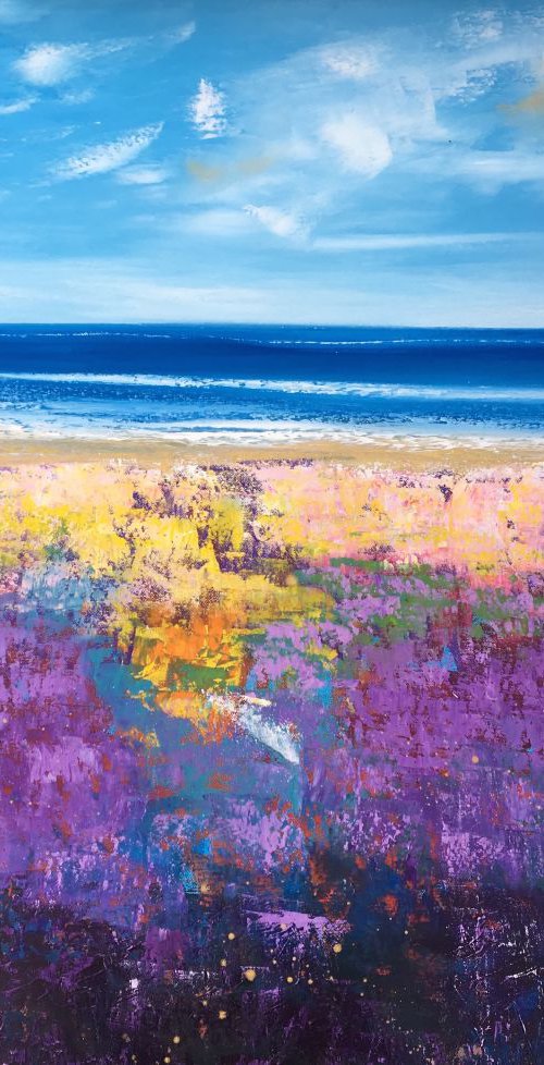 Heather And Gorse by Laure Bury