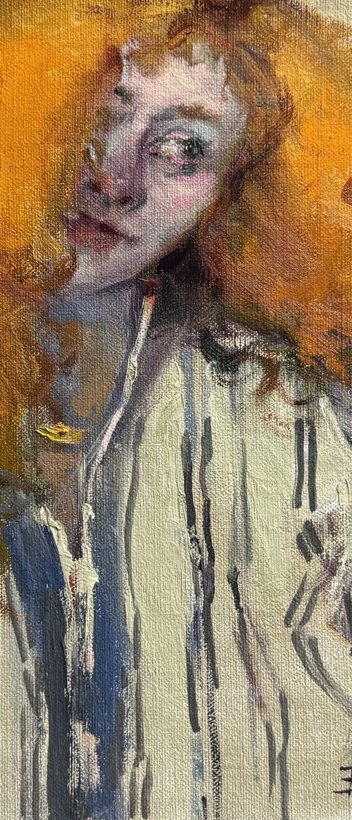 The Yellow Shawl by Olga Bolgar