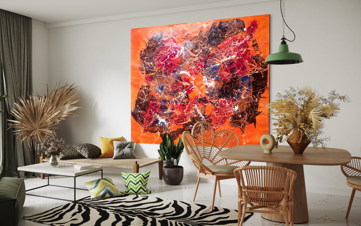 Barcelona By Lina Verano, 48 X 39, Artwork For Sale On Artfinder