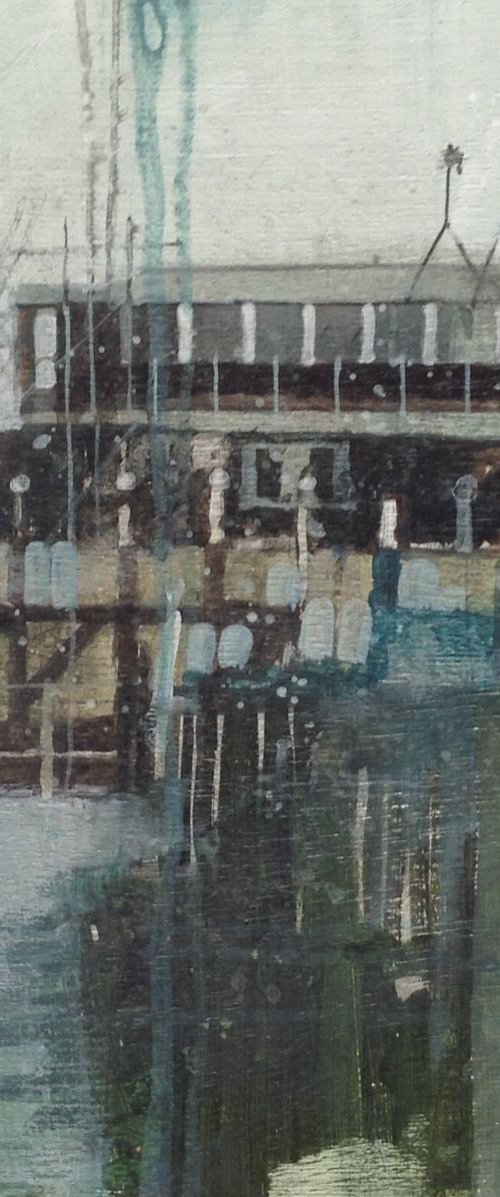 A cold Monday afternoon at Rye Harbour by Julian Sutherland-Beatson