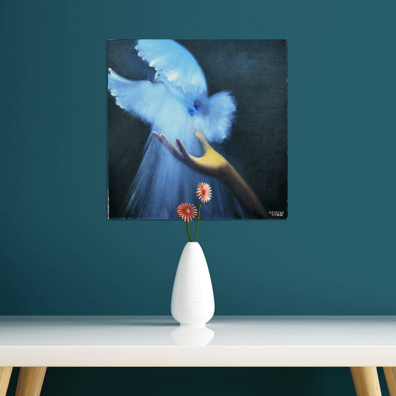 Ethereal Flight: The Symbol of Hope