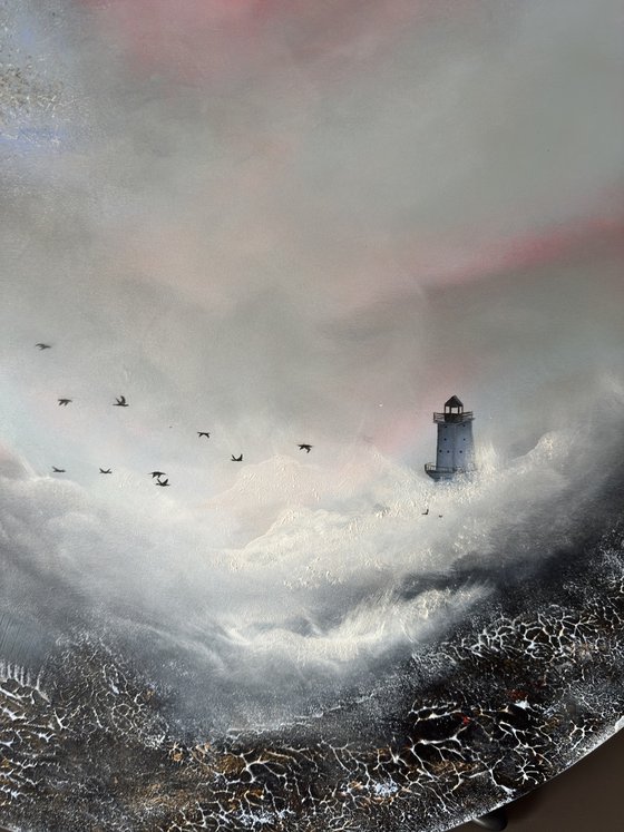 Carl in the storm