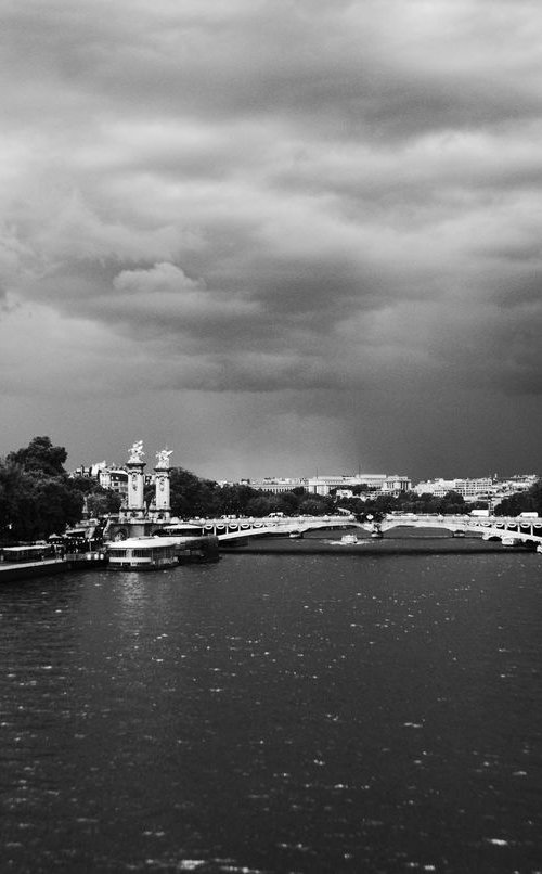 The Seine, Paris by Charles Brabin