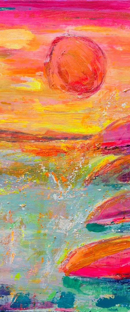 ‘By The Pull Of The Red Moon’ by Kathryn Sillince