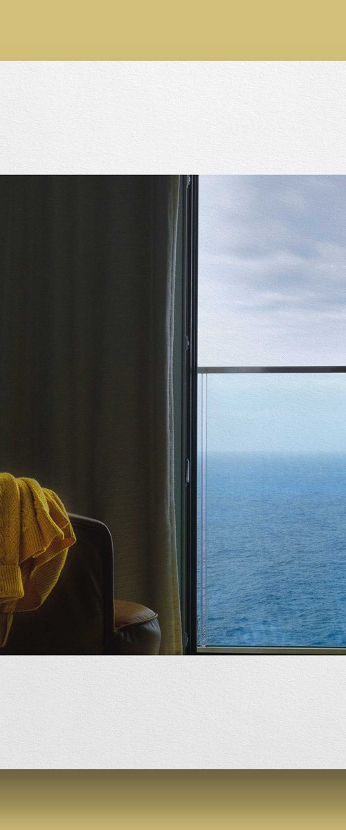 Yellow Cardigan by Vincent Dupont-Blackshaw